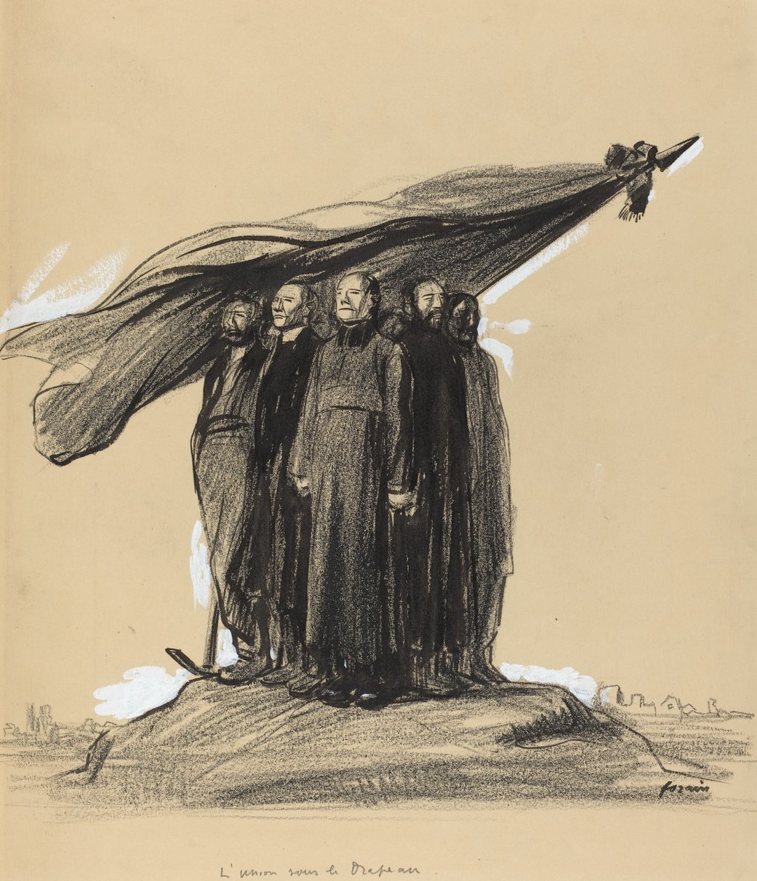 Die Vereinigung unter der Flagge von Jean-Louis Forain