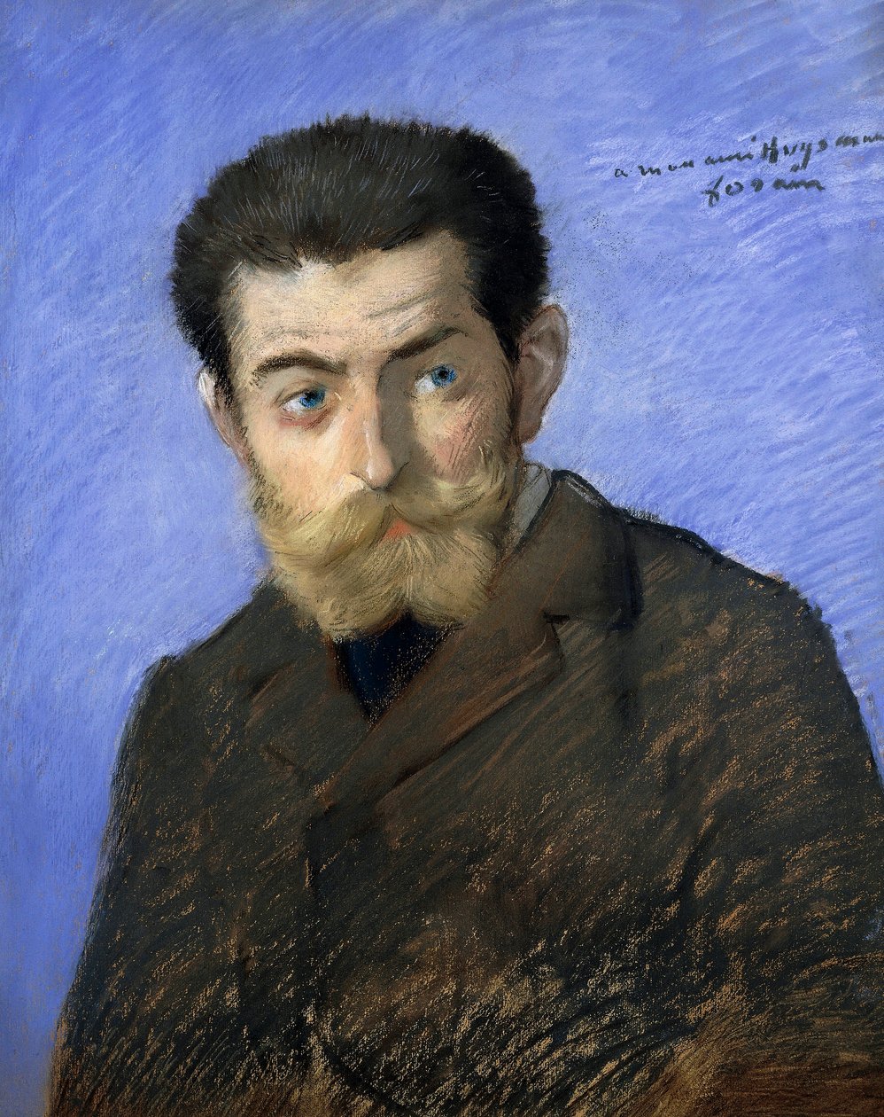 Porträt von Joris Karl Huysmans von Jean Louis Forain