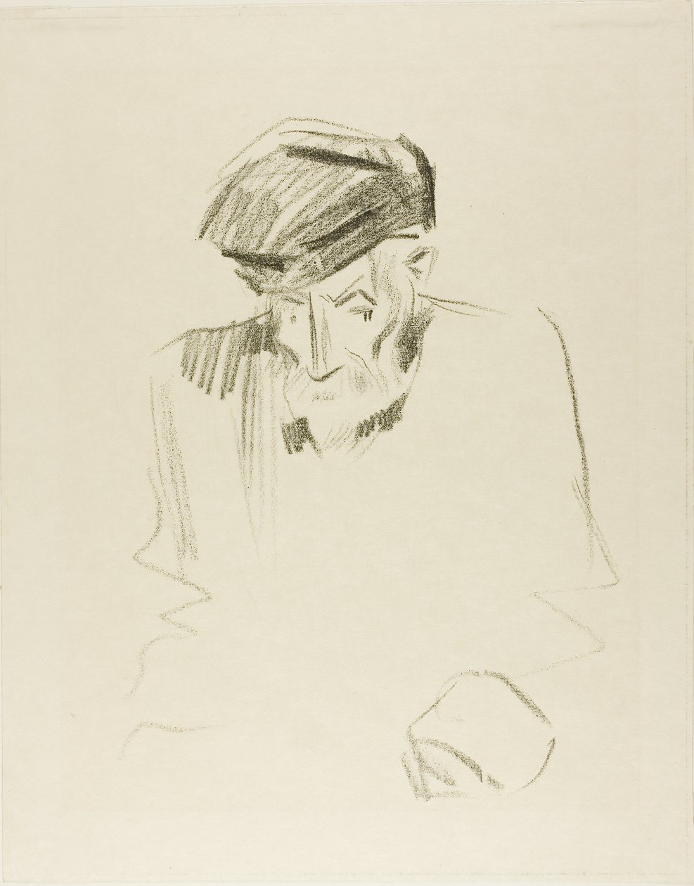 Porträt von Renoir, zweite Platte von Jean Louis Forain