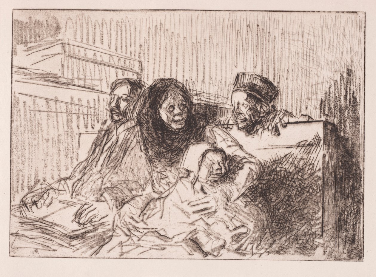 Zeugen bei der Anhörung, 1908 von Jean Louis Forain