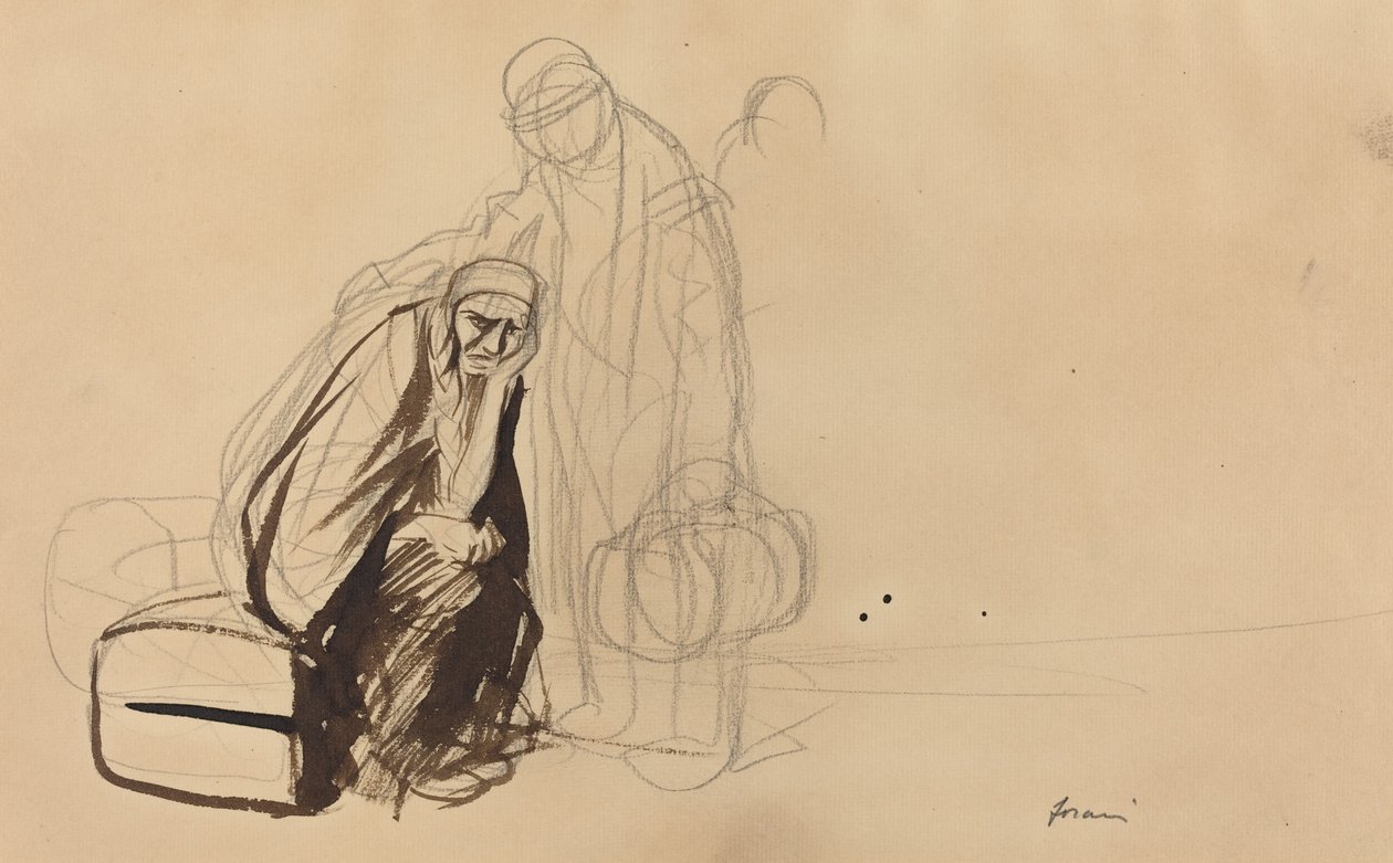 Die Abreise nach Versailles, ca. 1919 von Jean Louis Forain