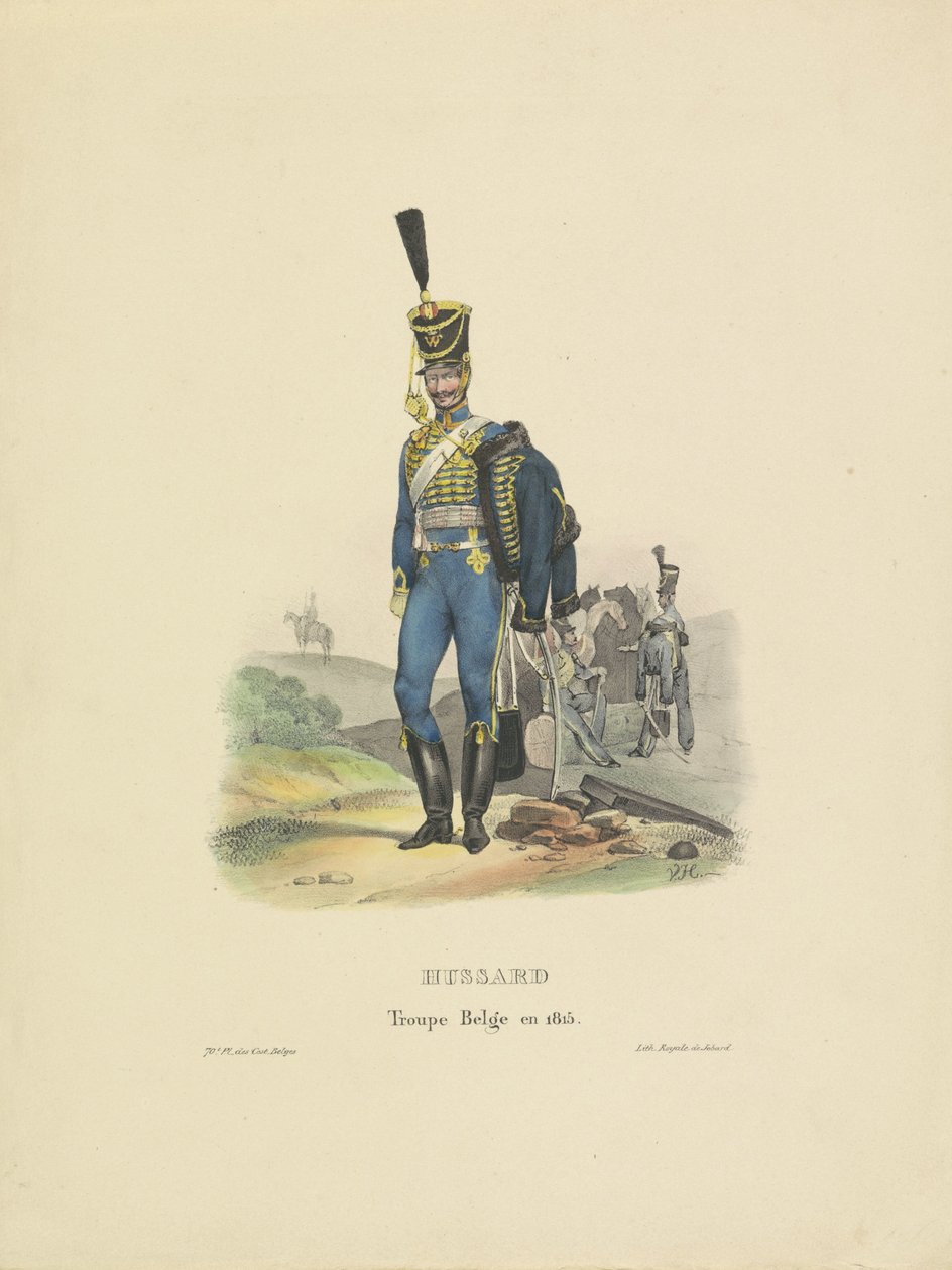 Niederländischer Husar, 1815 von Jean Louis Van Hemelryck