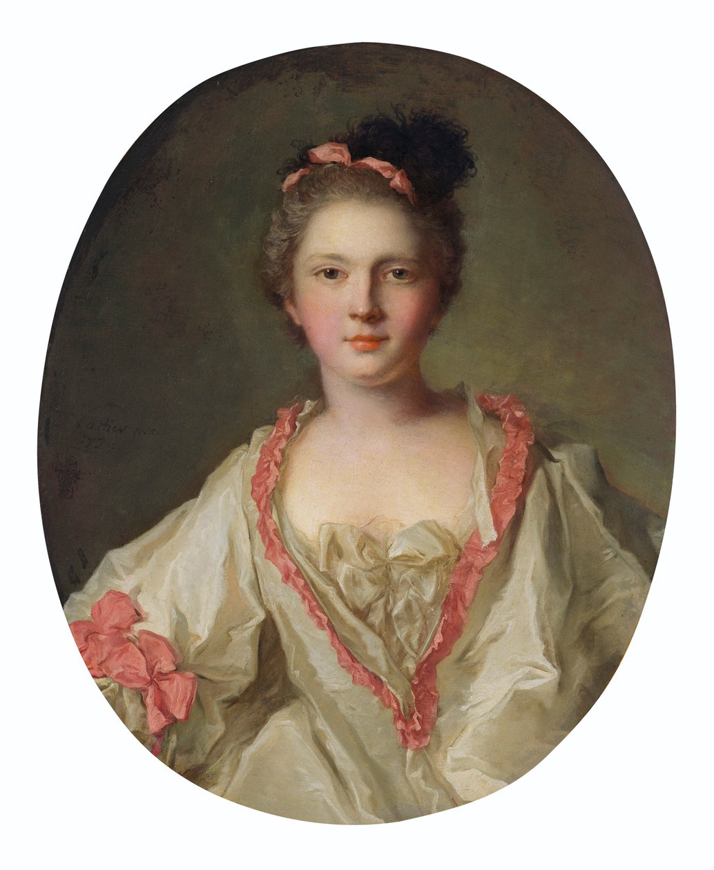 Porträt von Marie-Thérèse Geoffrin, Marquise de la Ferté-Imbault von Jean Marc Nattier