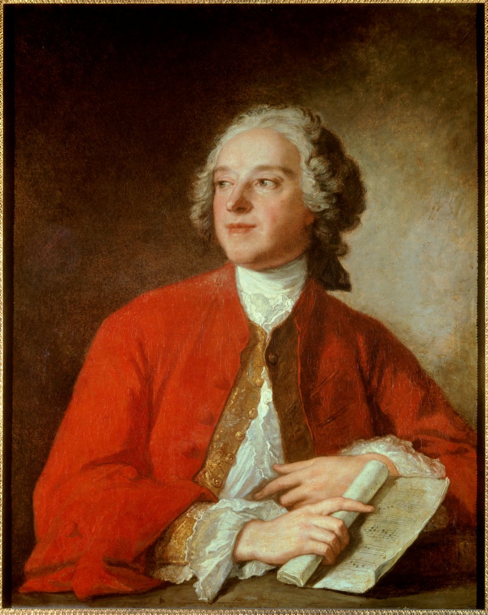 Porträt von Pierre Augustin Caron de Beaumarchais (1732-1799), französischer Schriftsteller und Dramatiker von Jean Marc Nattier