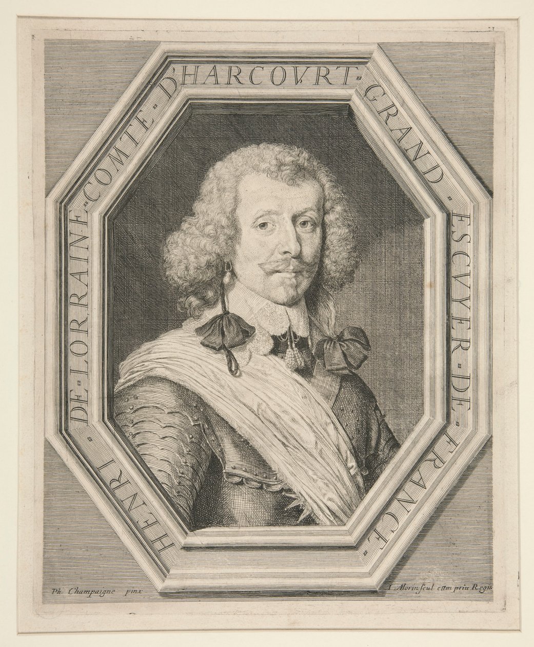 Henri de Lorraine, Graf von Harcourt, genannt Cadet la Perle (1601-1666) von Jean Morin