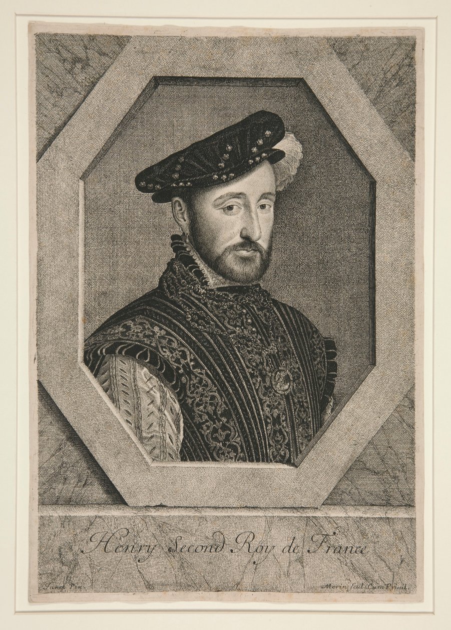 Heinrich II., König von Frankreich (1519-1559) von Jean Morin