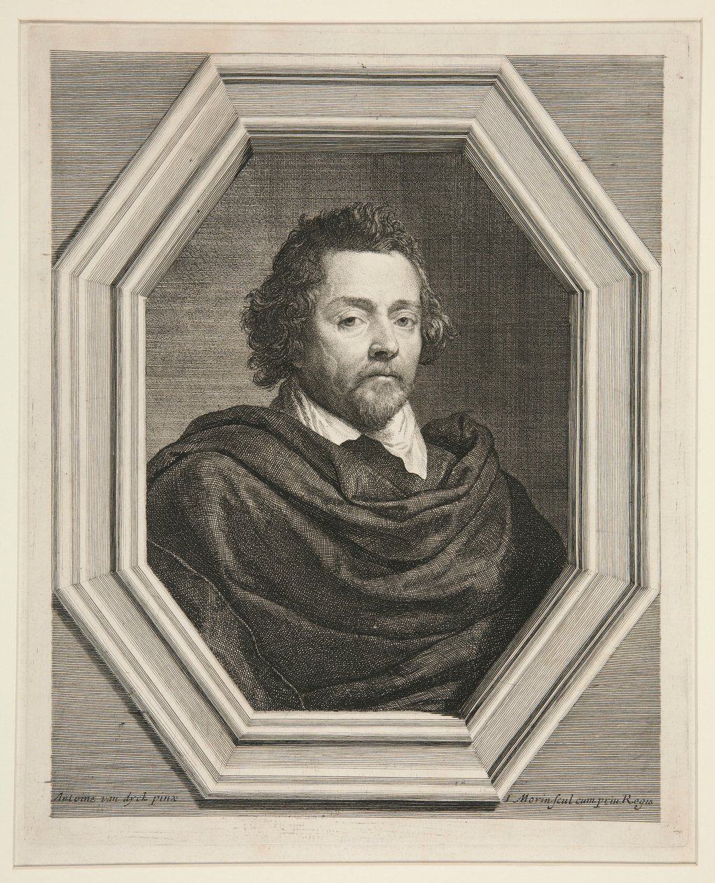 Jan Baptist Christijn, Sohn des Bevollmächtigten des Königs von Spanien, Baron von Meerbeck (1630-1690) von Jean Morin