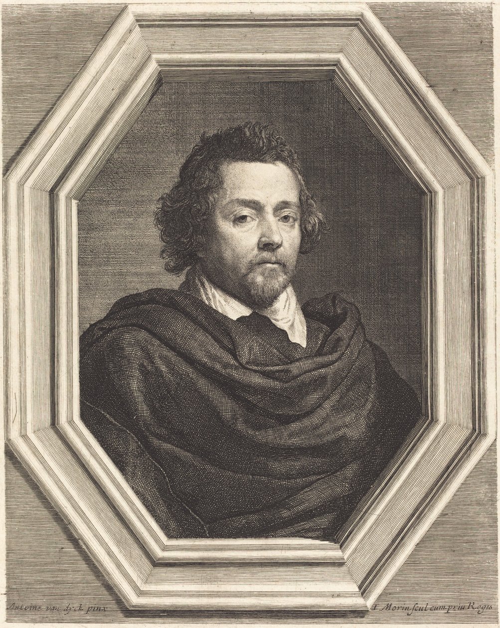 Nicolas Chrystin von Jean Morin, after Sir Anthony van Dyck