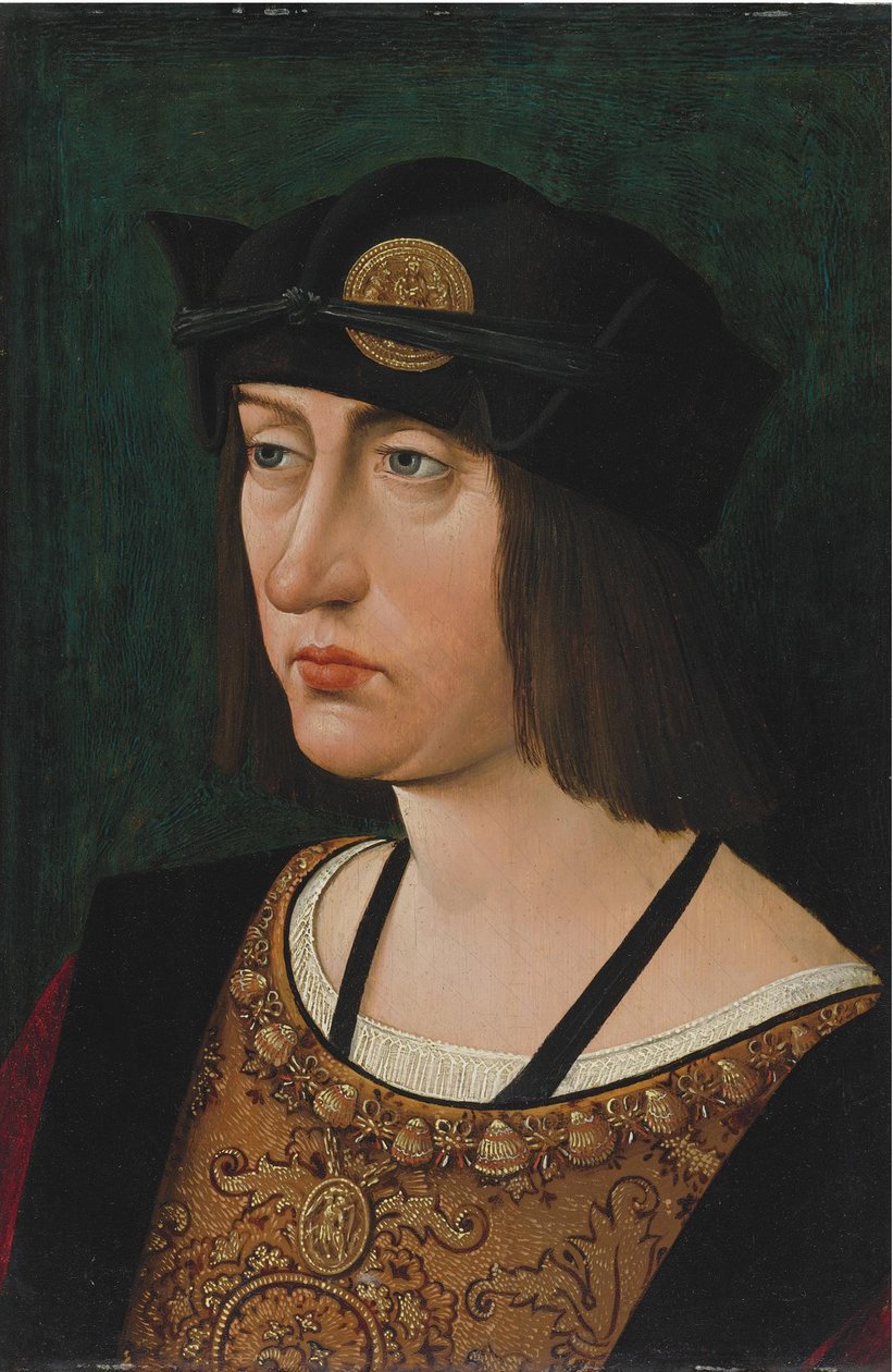 Porträt von Ludwig XII., König von Frankreich 1498-1515 von Jean Perreal