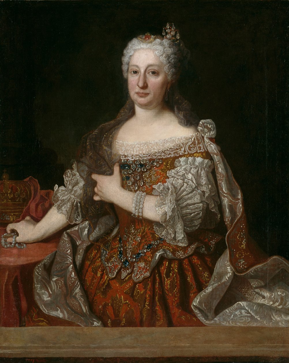 Porträt der Erzherzogin Maria Anna von Österreich 1683-1754, Königin von Portugal, ca. 1729 von Jean Ranc
