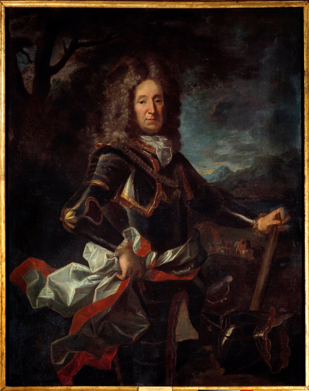 Porträt von Charles Henri de Lorraine, Prinz von Vaudemont (1649-1723). Gemälde von Jean Ranc (1674-1735) von Jean Ranc