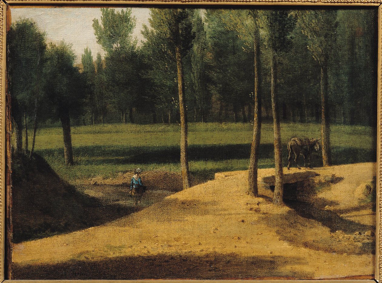 Die Umgebung der Bievre, ca. 1808-10 von Jean Victor Bertin