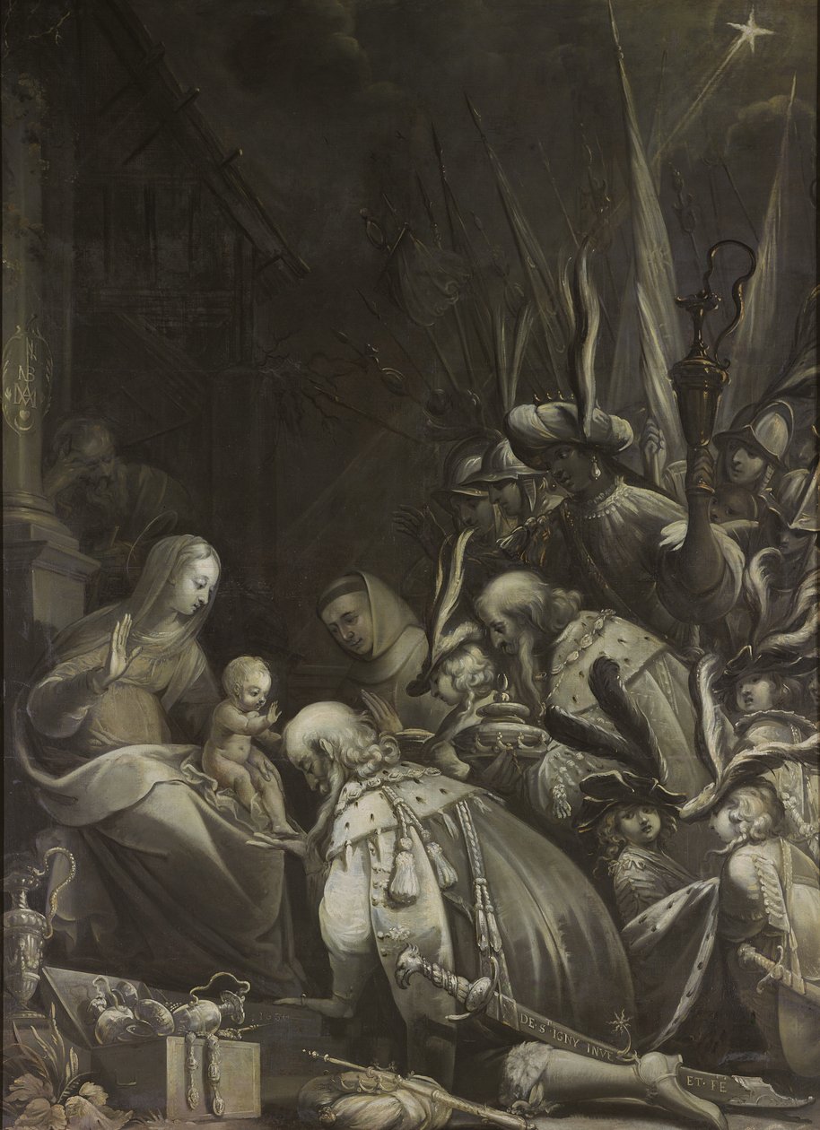 Anbetung der Könige, 1636 von Jean de Saint Igny