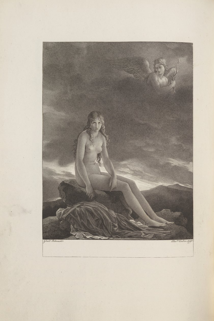 Die Liebe von Psyche und Amor, gefolgt von Adonis, Gedicht von Jean de la Fontaine