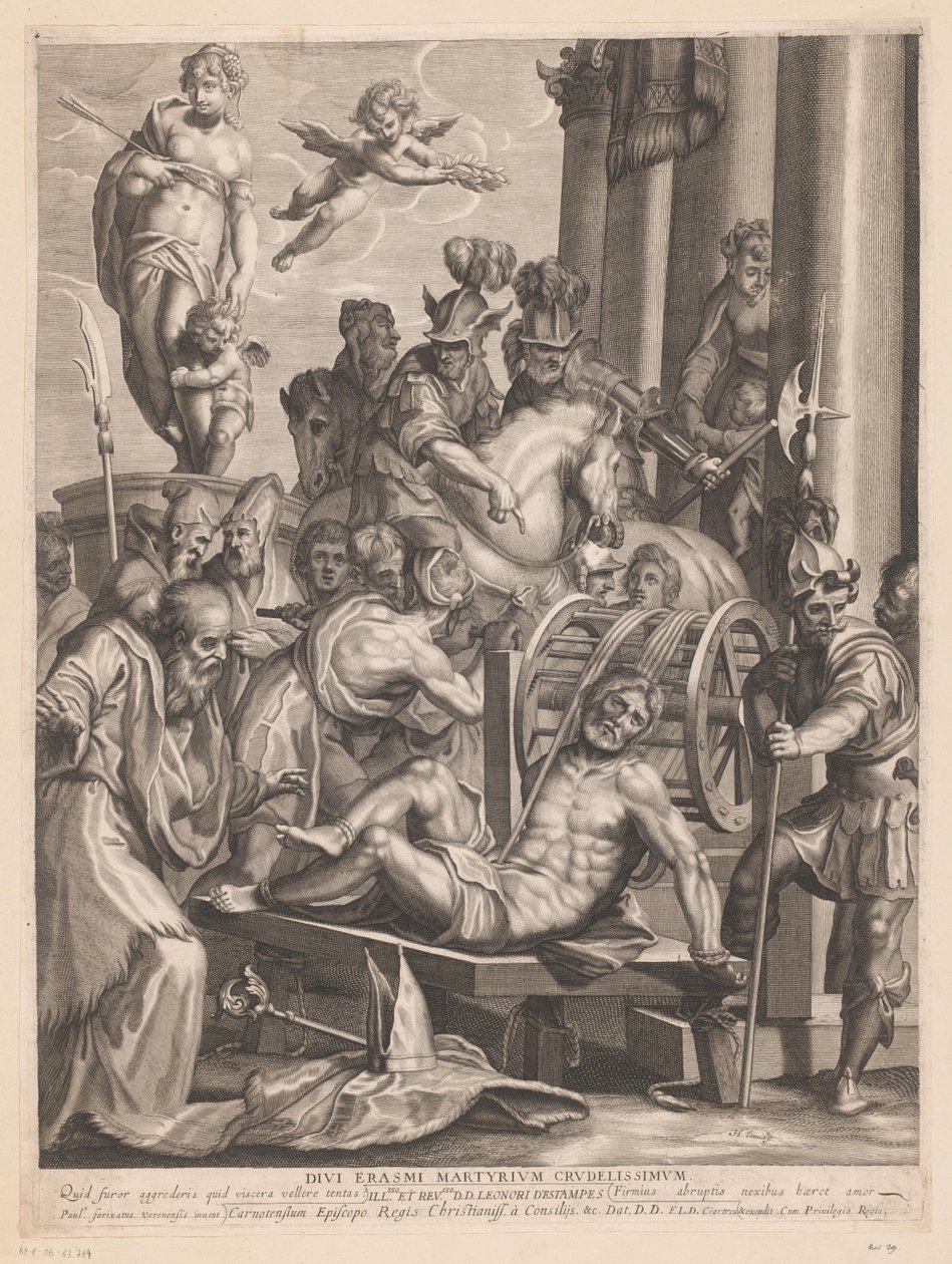 Martyrium des Hl. Erasmus von Jerôme David