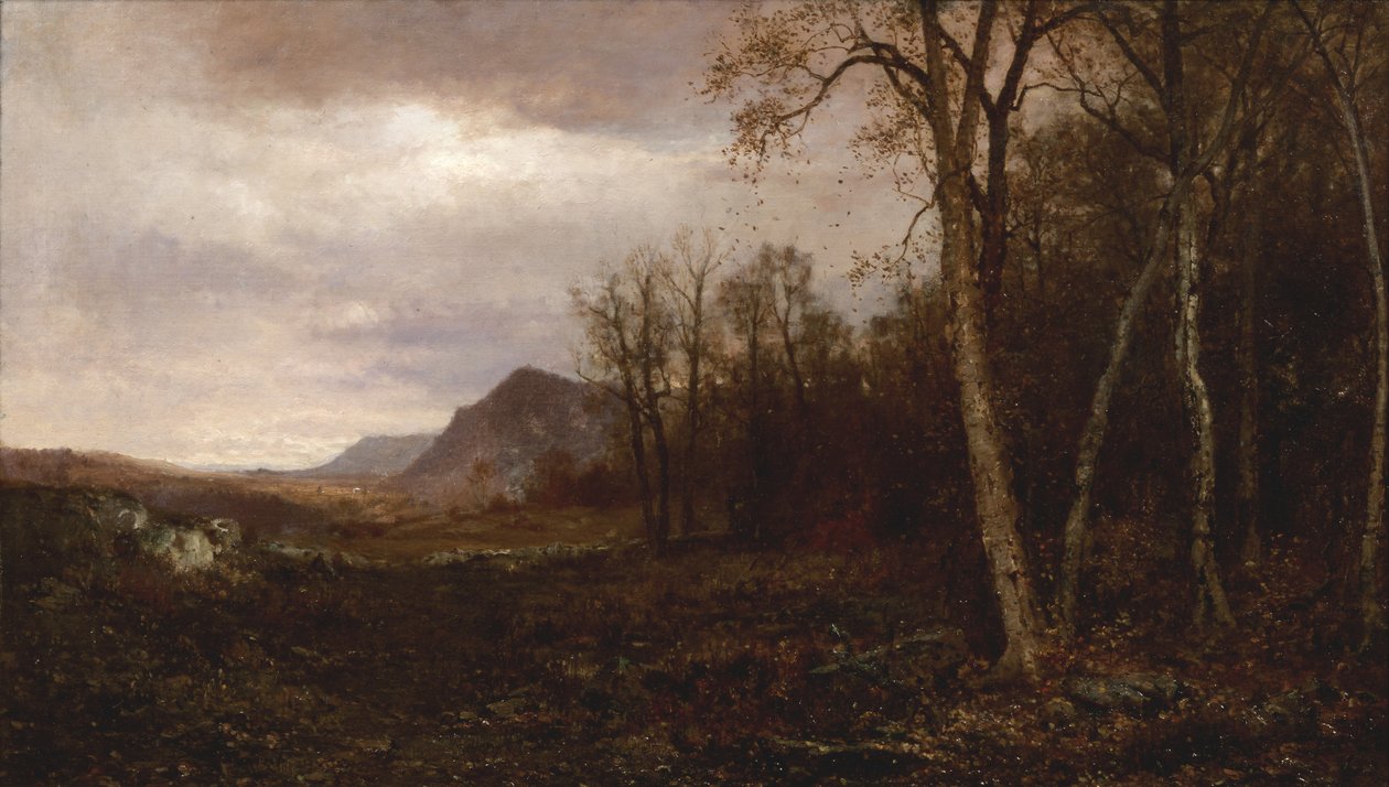 Über die Hügel und weit weg, 1878 von Jervis McEntee