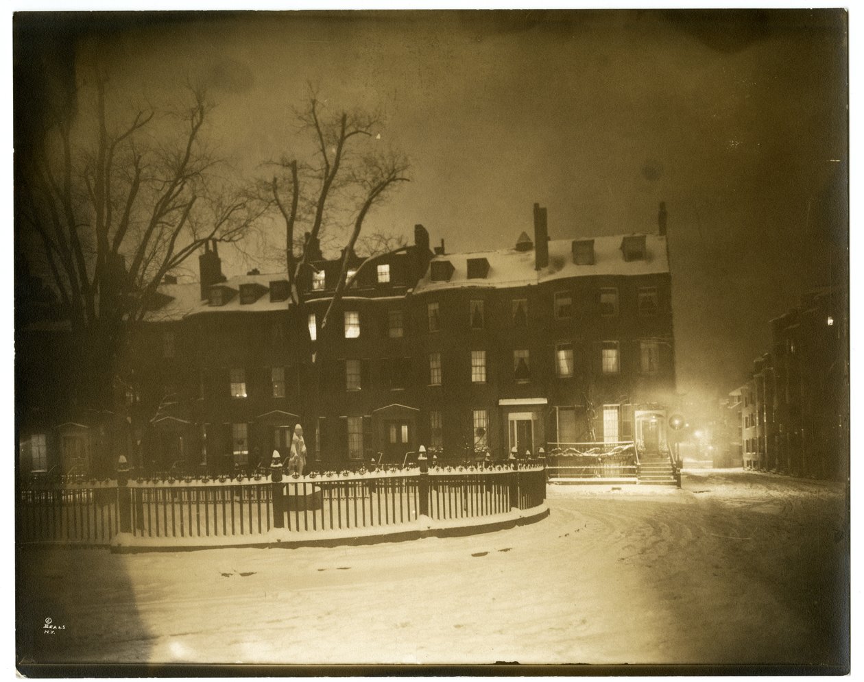 Straßenszene in Boston, Boston, USA, ca. 1902-10 von Jessie Tarbox Beals