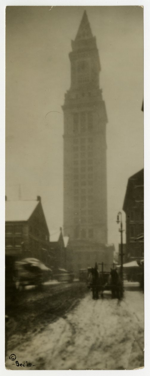Zollhaus, Boston, USA, um 1902-10 von Jessie Tarbox Beals
