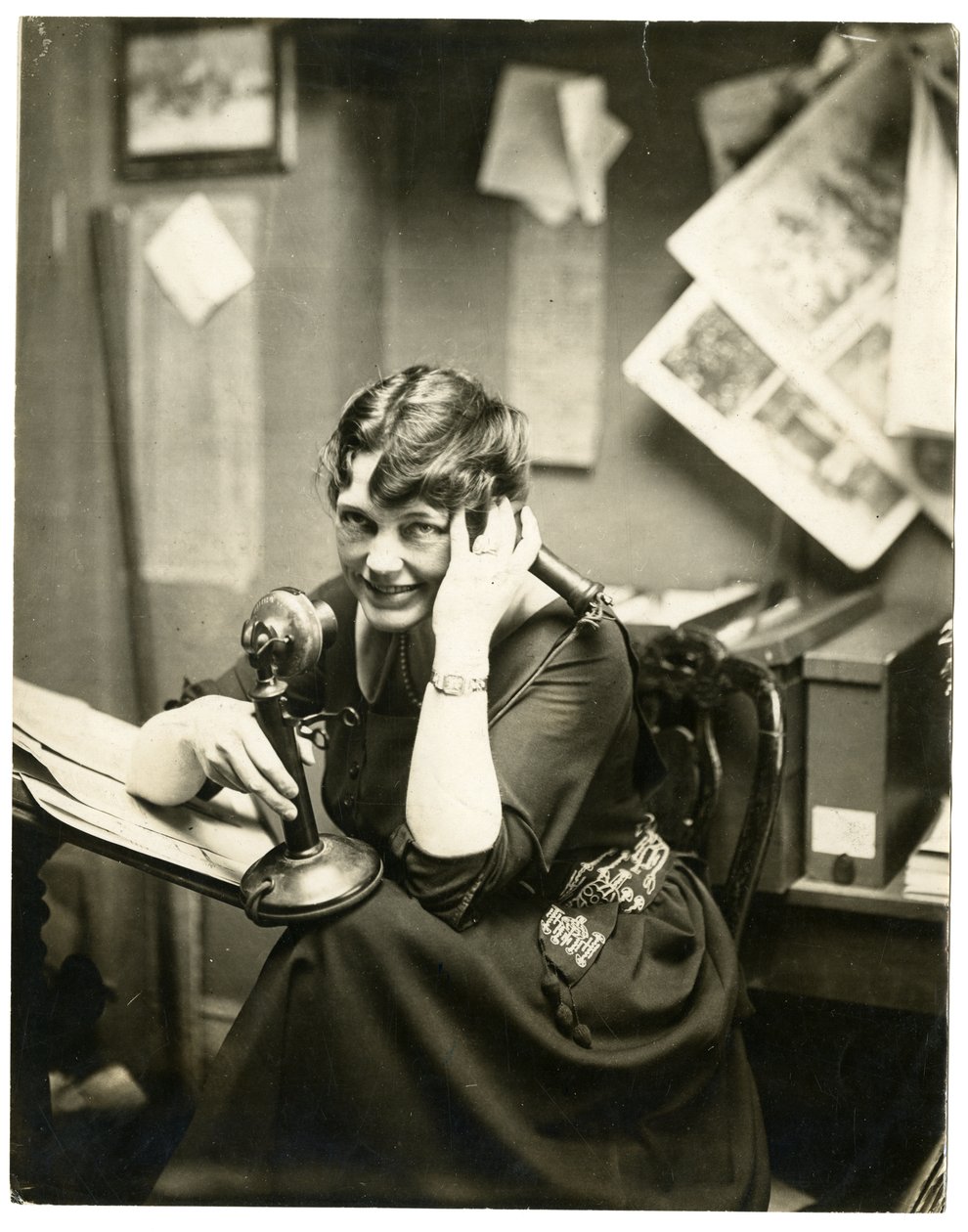 May Wilson Preston, Künstlerin & Illustratorin, um 1905-20 von Jessie Tarbox Beals