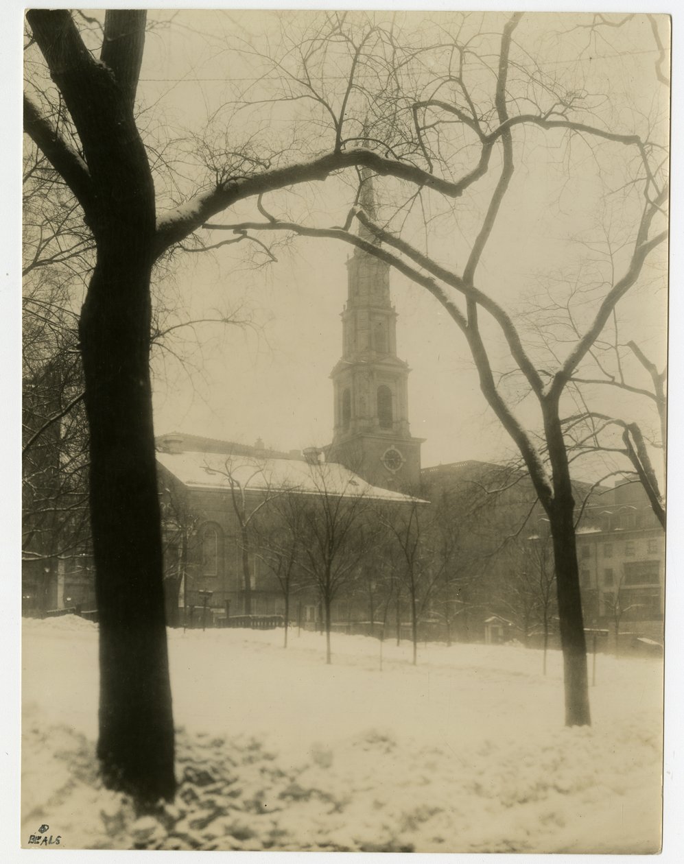 Park Street Church, Boston, USA, ca. 1902-10 von Jessie Tarbox Beals