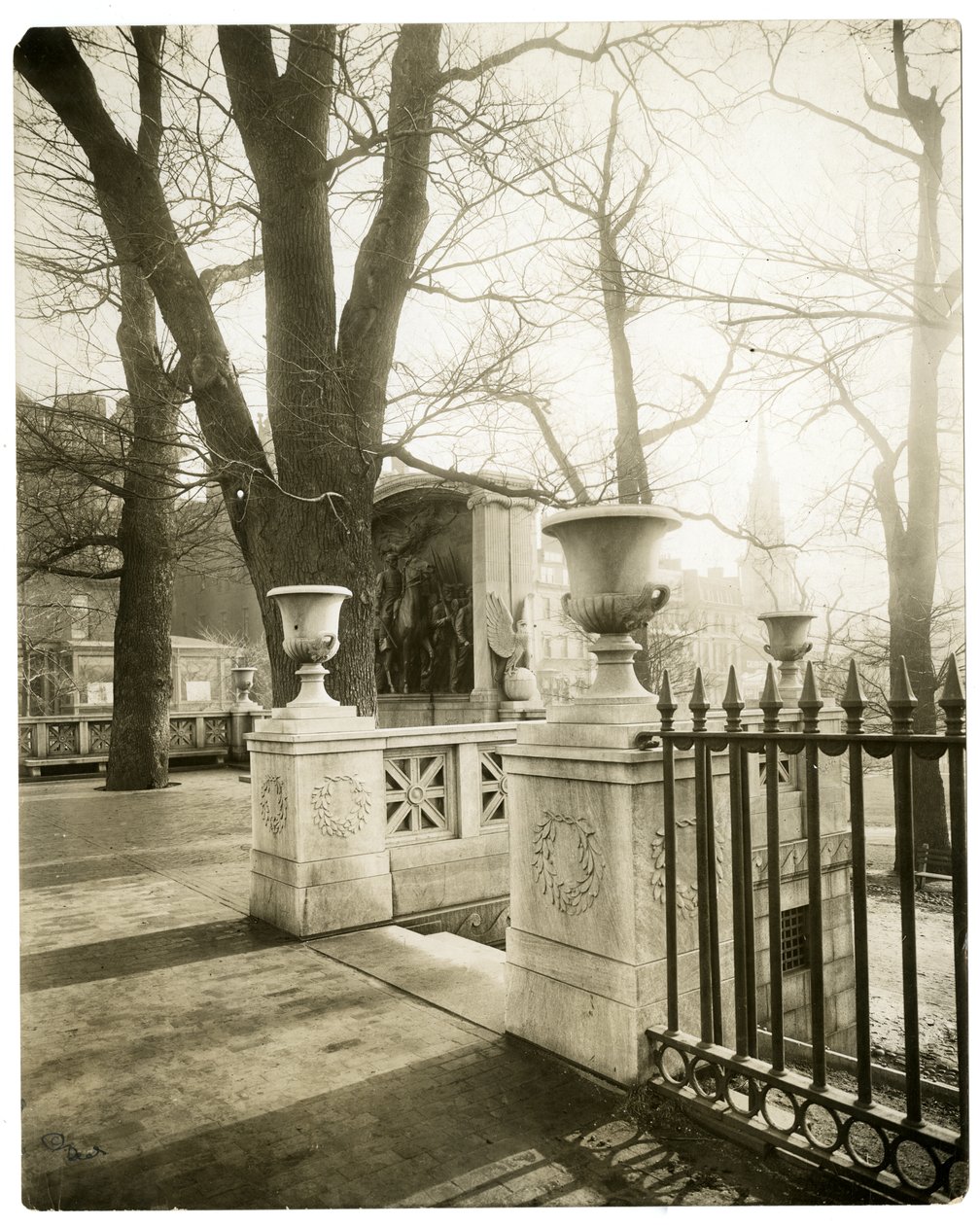 Shaw Memorial, Boston, USA, ca. 1902-10 von Jessie Tarbox Beals