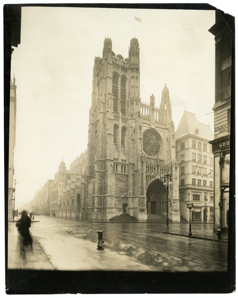 St. Thomas Kirche, New York, USA, ca. 1905-40 von Jessie Tarbox Beals