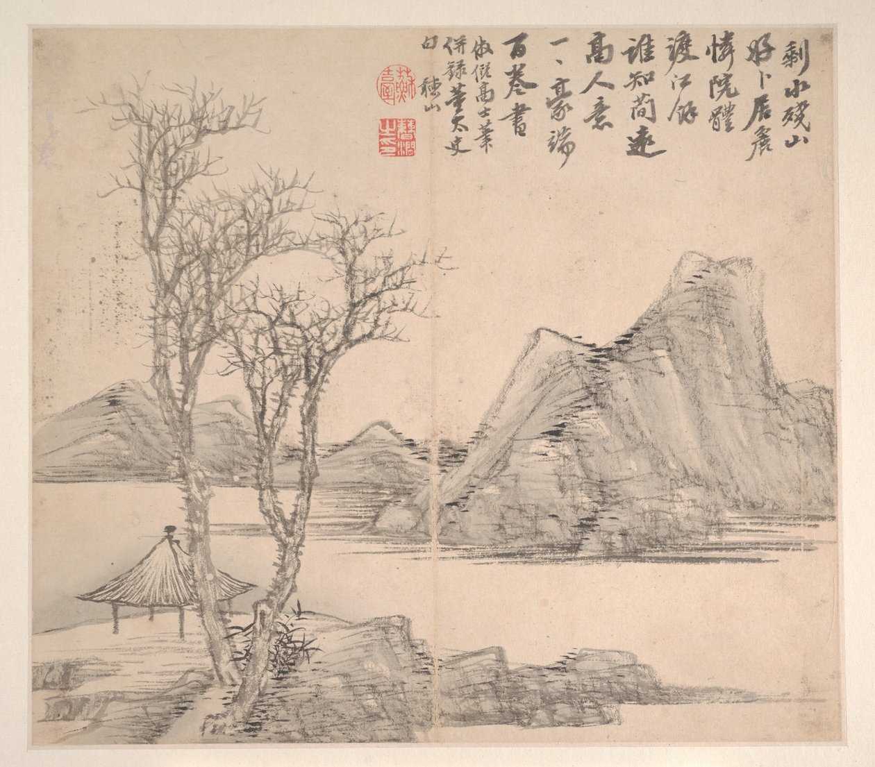 Landschaften im Stil verschiedener Künstler, datiert 1716 von Jian Cao