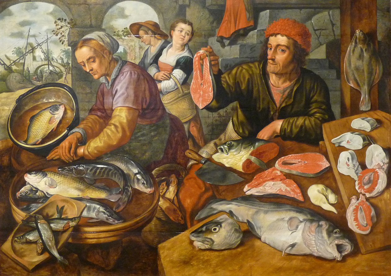 Der Fischmarkt von Joachim Beuckelaer