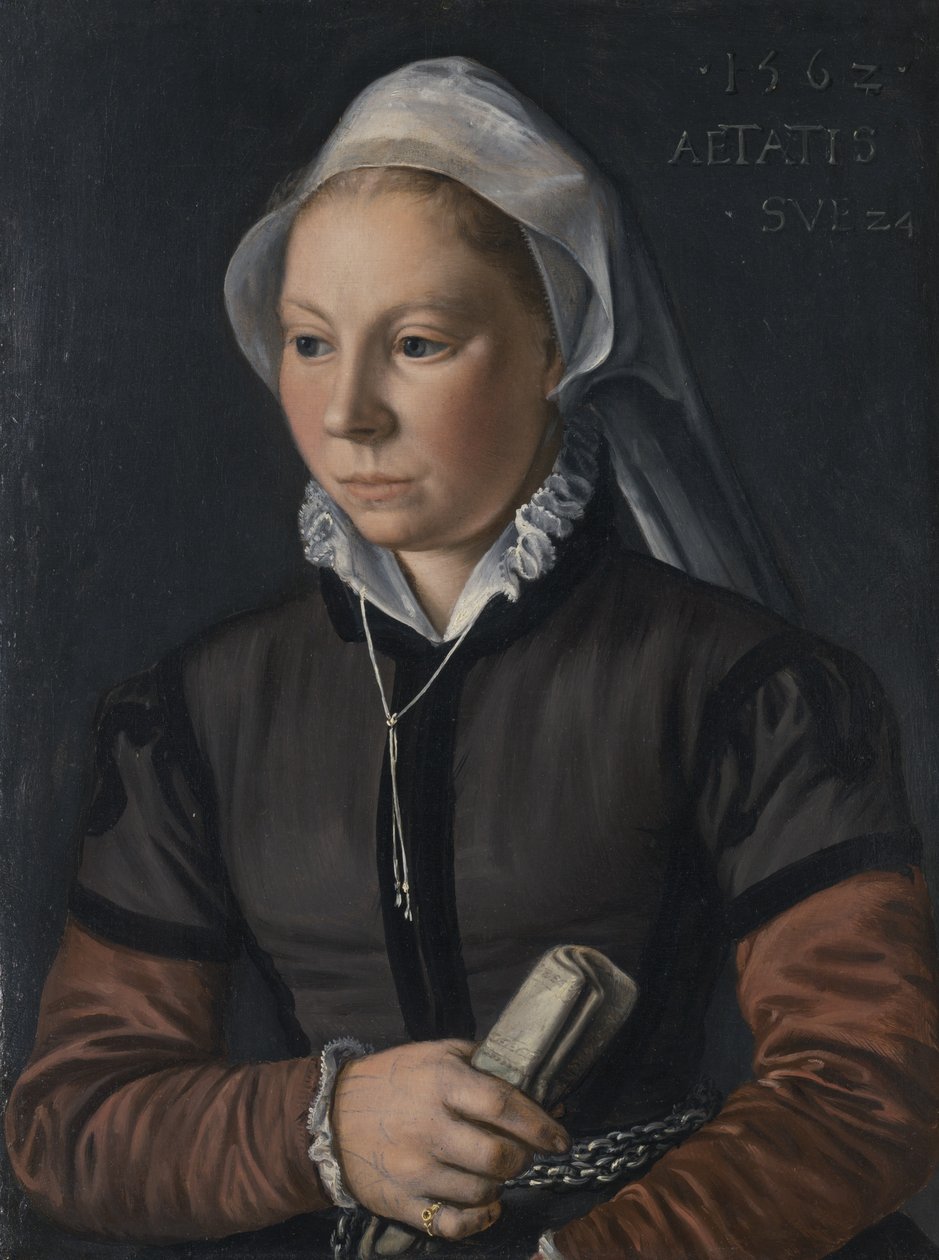 Porträt einer jungen Frau von Joachim Beuckelaer