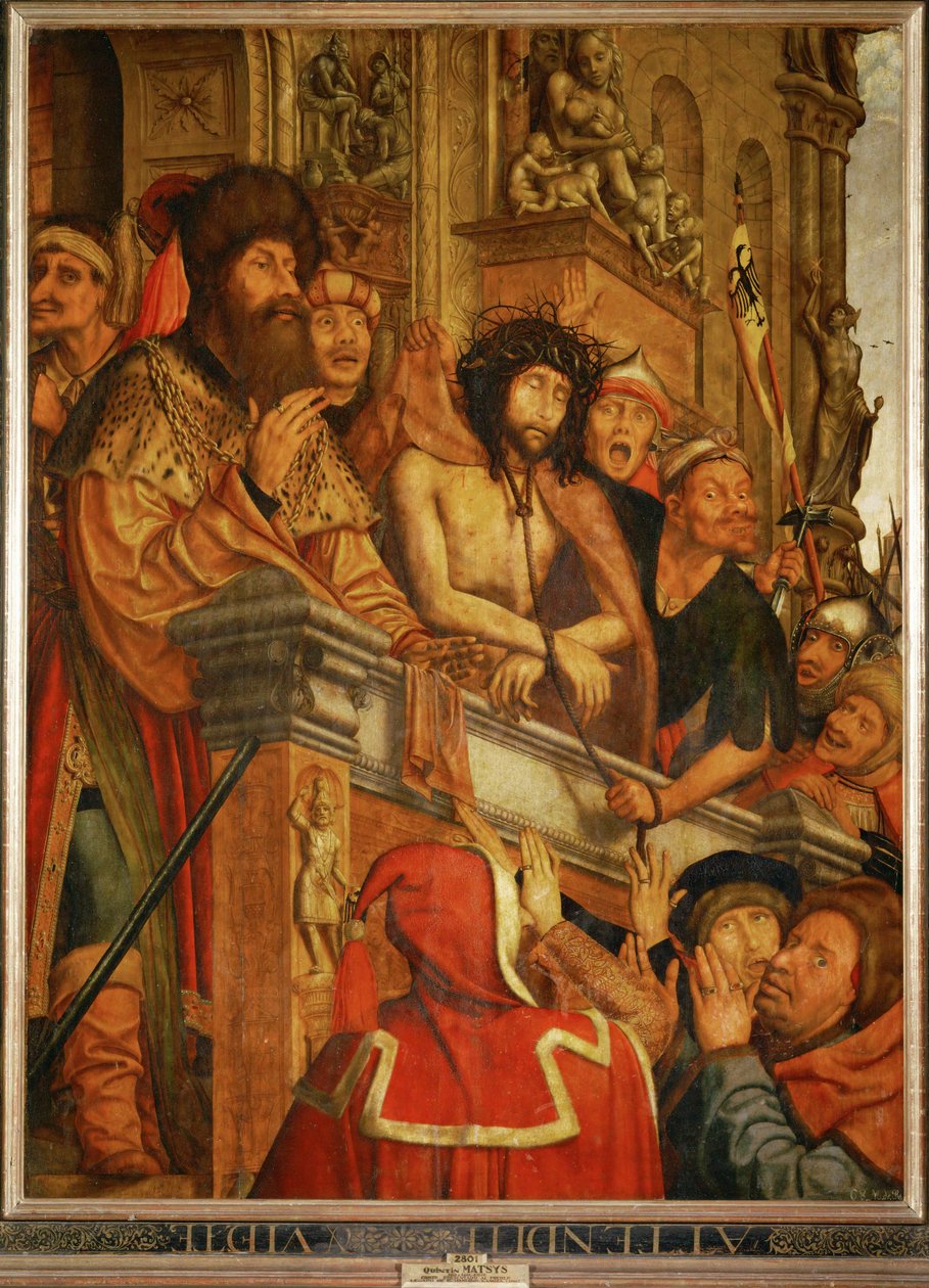 Christus dem Volk präsentiert von Joachim & Massys Quentin (c.1466-1530) Patinir