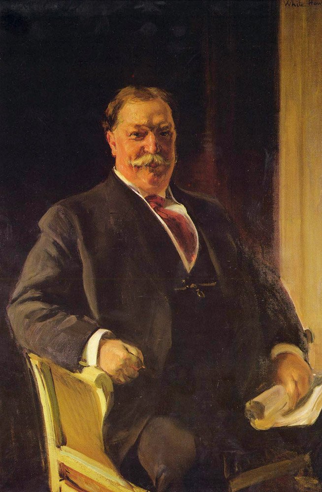 Porträt von Herrn Taft, Präsident der Vereinigten Staaten von Joaquín Sorolla