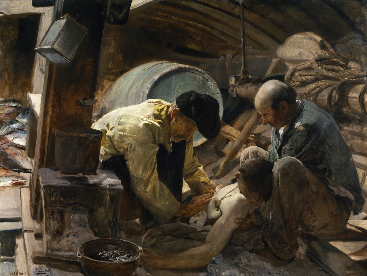 Und sie sagen immer noch, Fisch sei teuer von Joaquín Sorolla