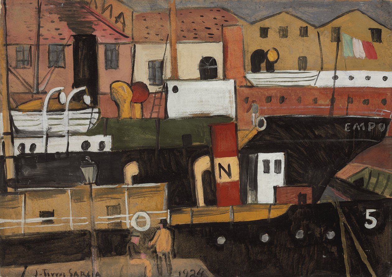 Livorno von Joaquin Torres Garcia