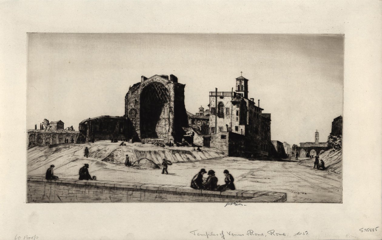 Tempel der Venus und Rom, Rom von Job Nixon