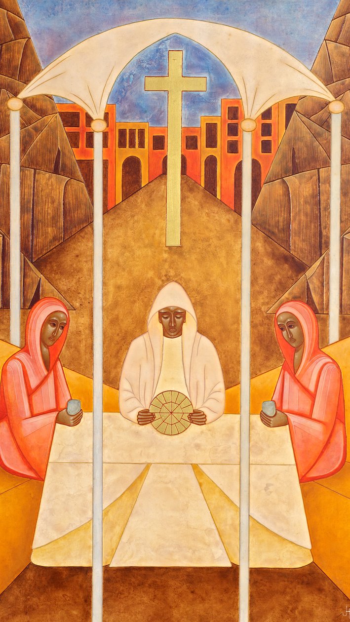 Das Abendmahl in Emmaus, 2011 von Jodi Simmons