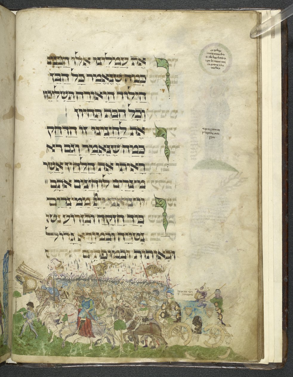 Exodus und Durchquerung des Roten Meeres, aus der 