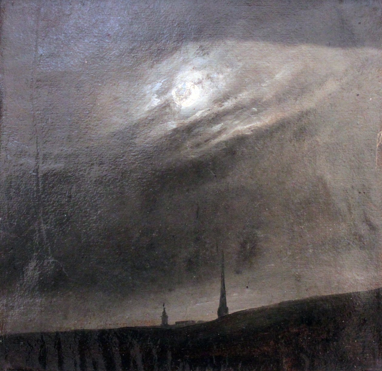 Mondnacht über Dresden von Johan Christian Dahl