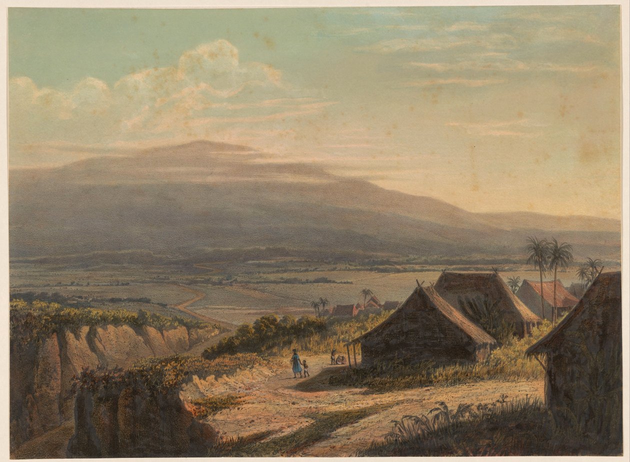 Landschaft in Java von Johan Conrad Greive