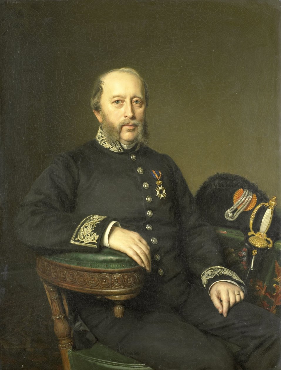 Gerard Johan Verloren van Themaat (1809-90). Mitglied der Deputierten Staten von Utrecht von Johan Heinrich Neuman