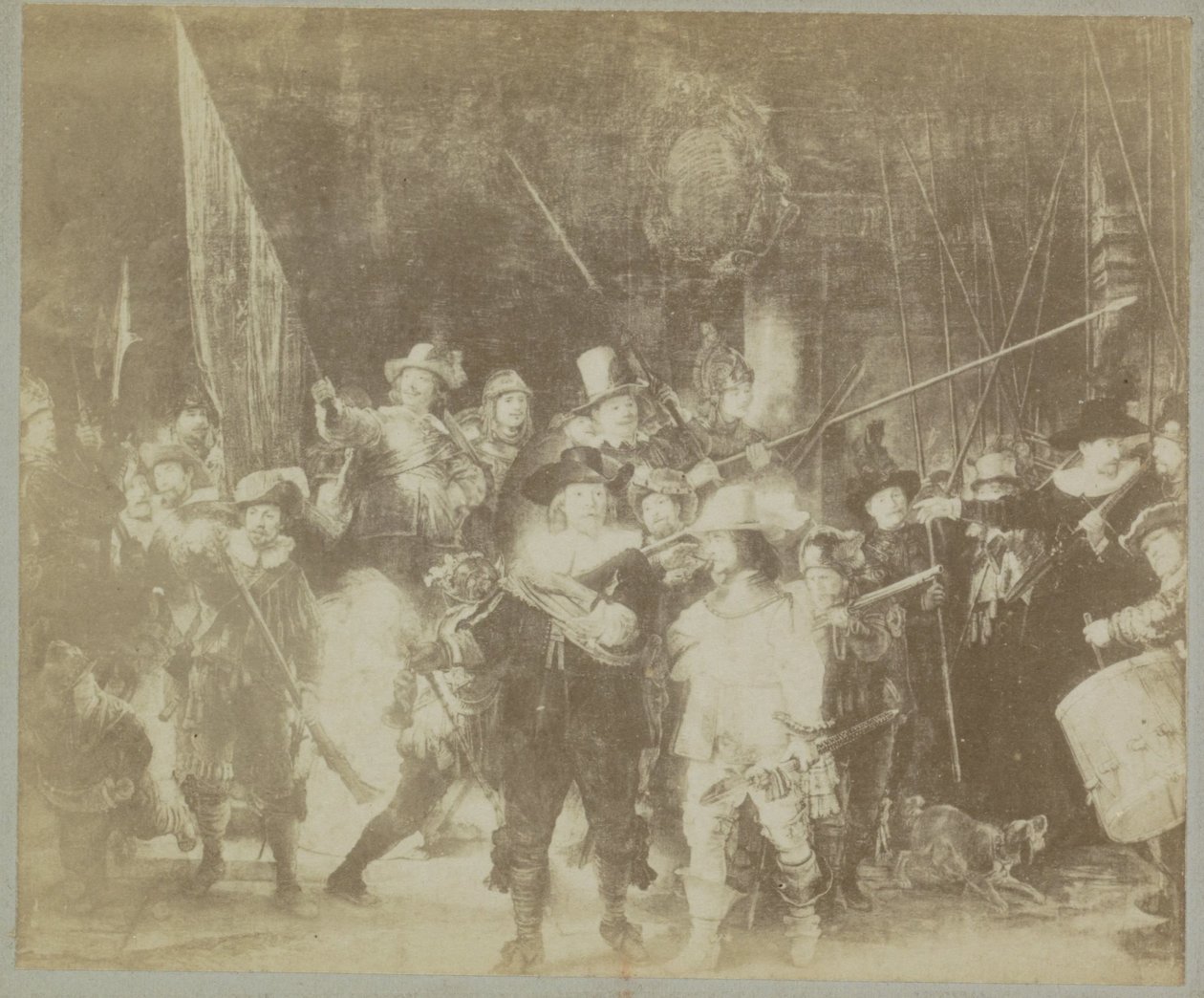 Fotoreproduktion des Gemäldes 
