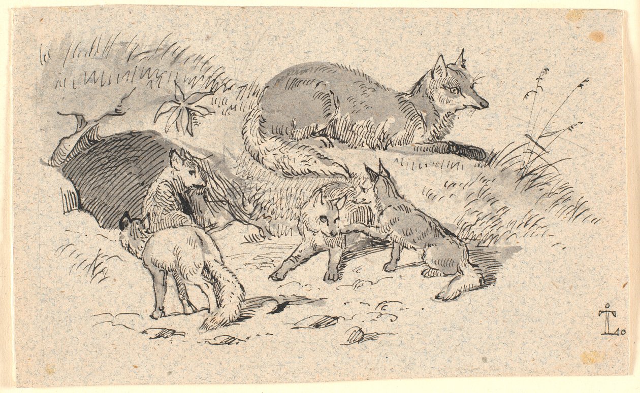 Der Fuchs von Johan Thomas Lundbye
