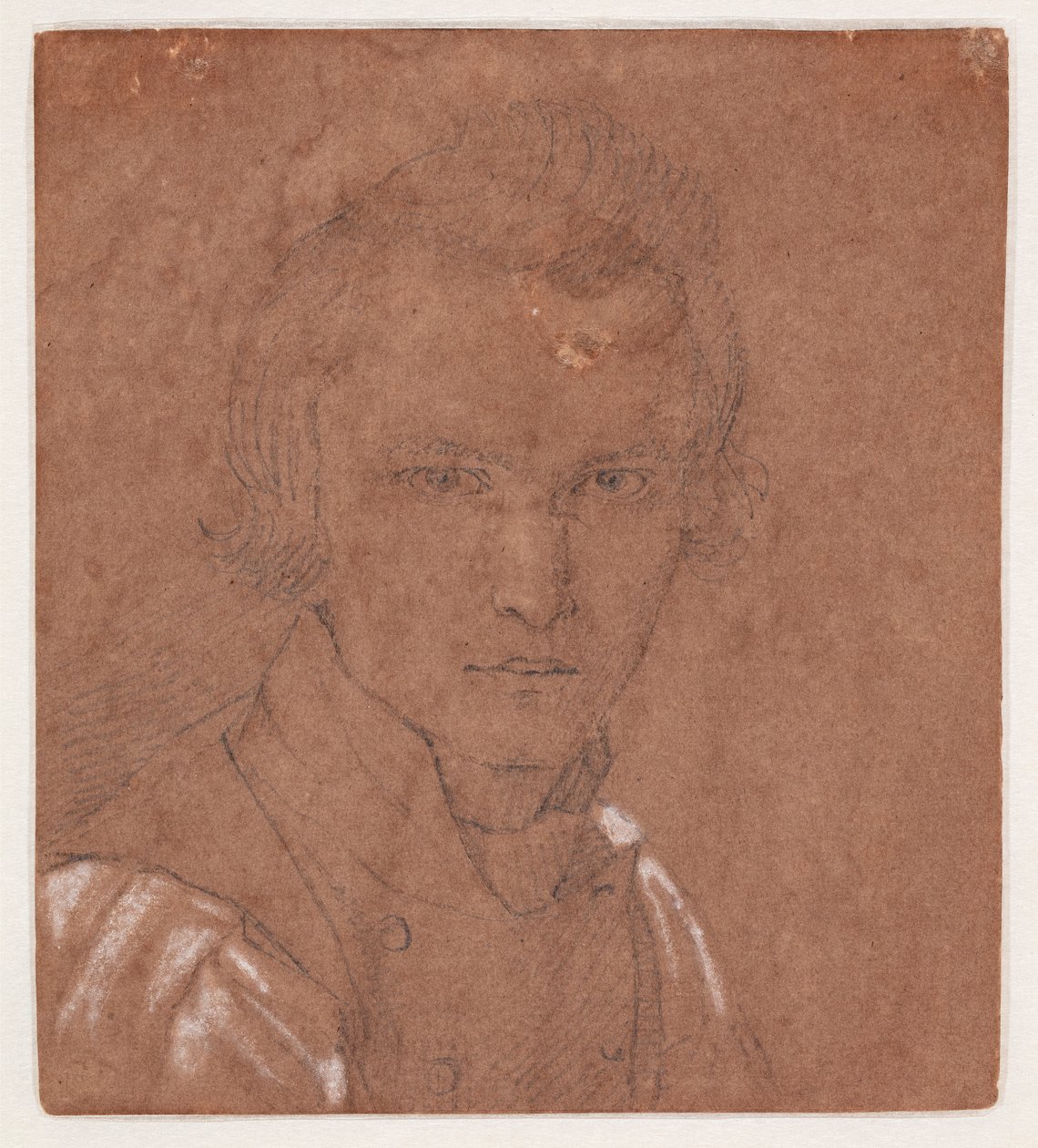 Selbstporträt von Johan Thomas Lundbye