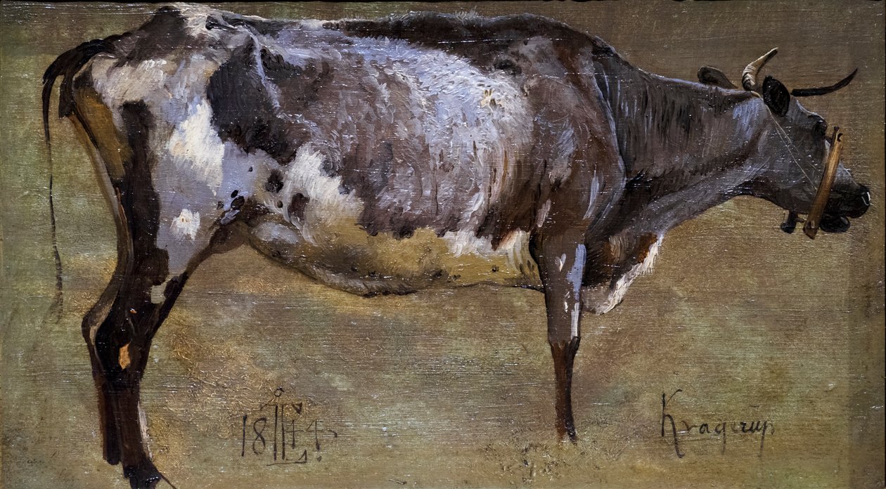 Studie einer Kuh von Johan Thomas Lundbye