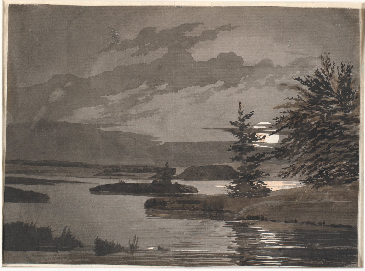 Aussicht von Auderød nach Sonnerup von Johan Thomas Lundbye