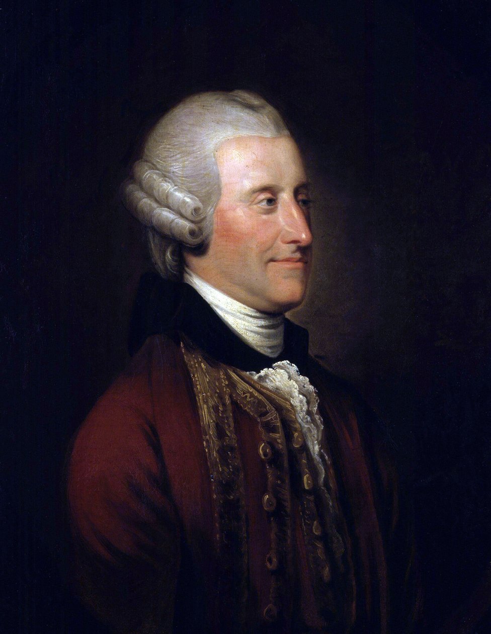 John Montagu, 4. Earl of Sandwich, ca. 1764 von Johan Joseph Zoffany