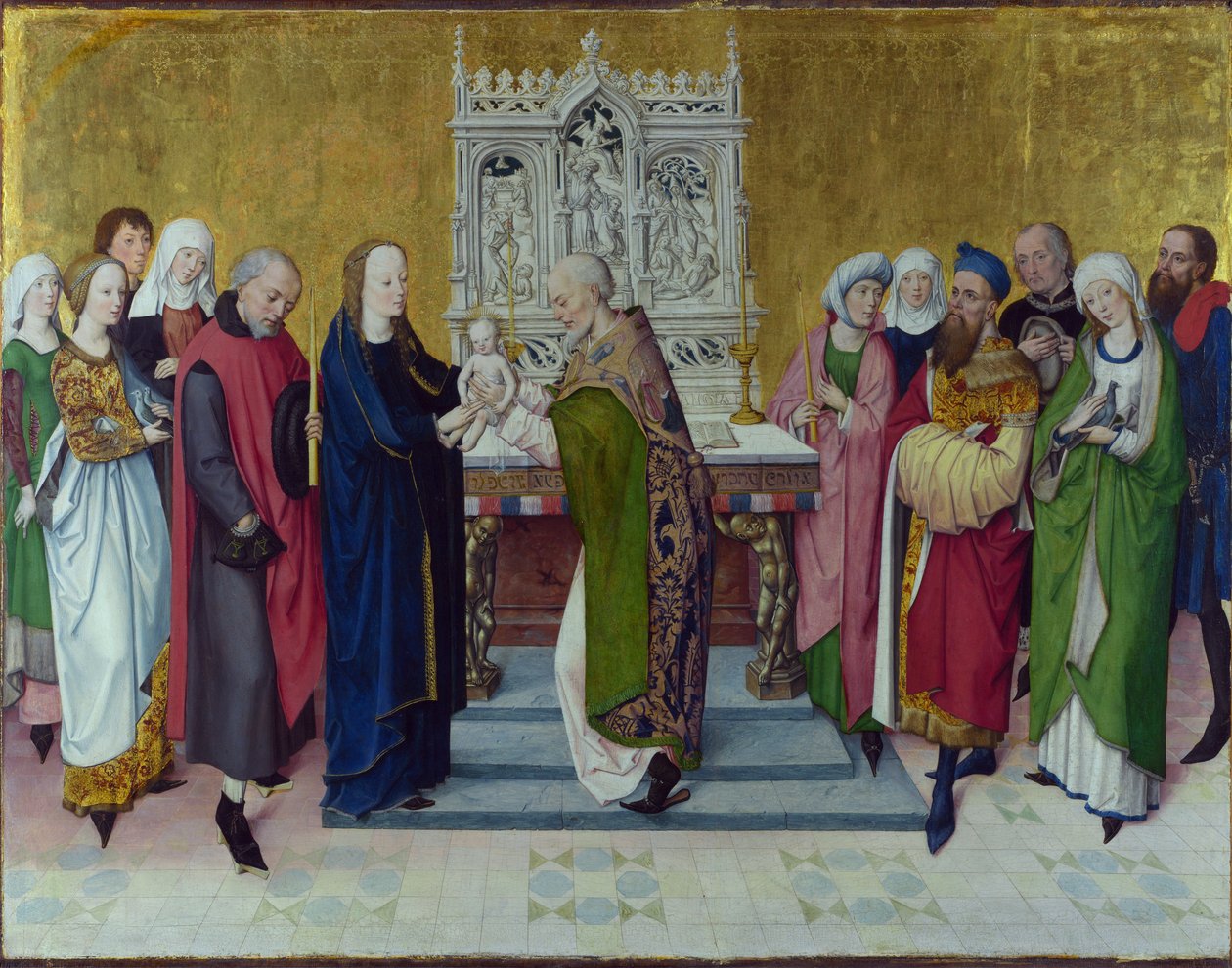 Die Darstellung im Tempel von Johann van Duyren