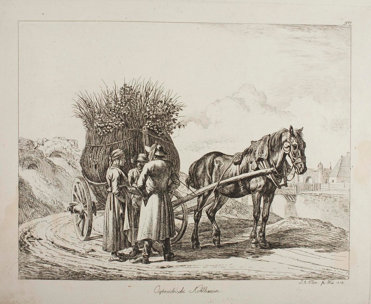 [Noch nicht betitelt EN] von Johann Adam Klein