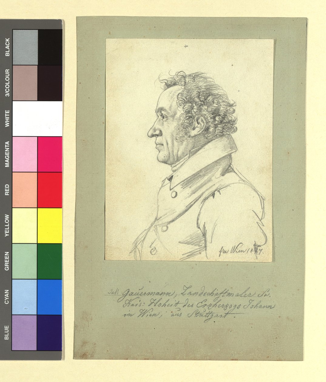 Jakob Gauermann (1773-1843), Maler von Johann Adam Klein