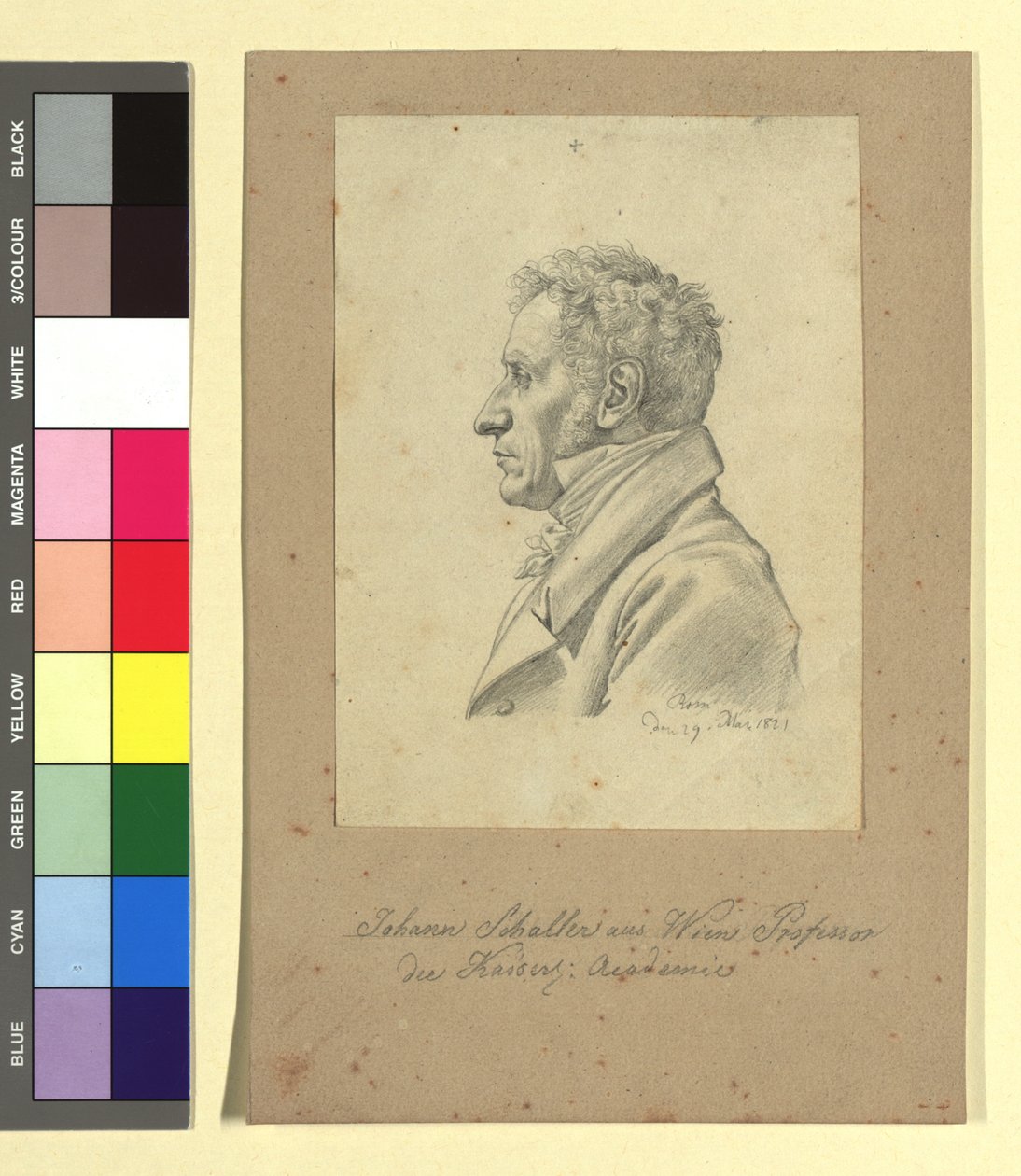 Johann Nepomuk Schaller (1777-1842), Bildhauer von Johann Adam Klein