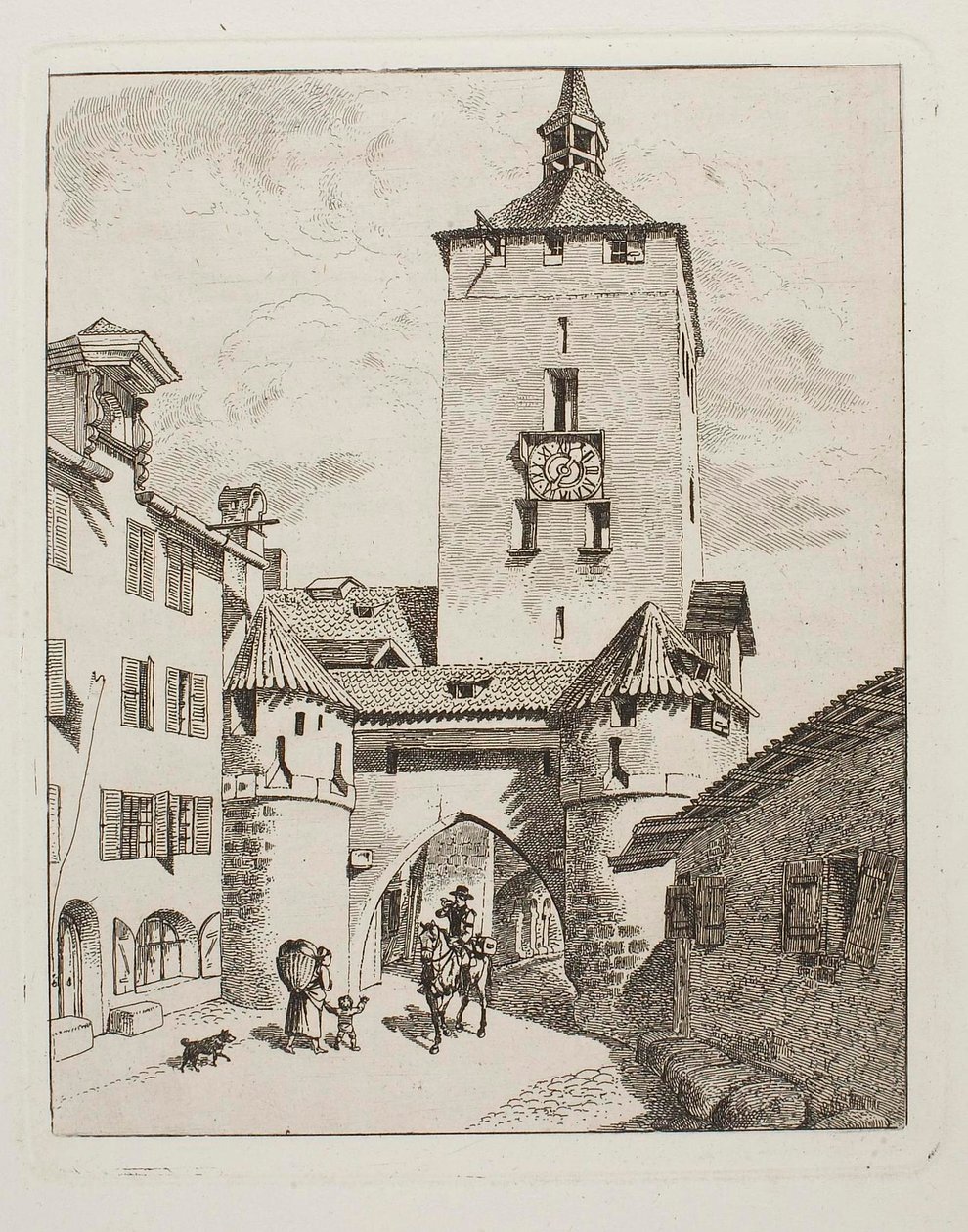 Das Tor von Nürnberg von Johann Adam Klein